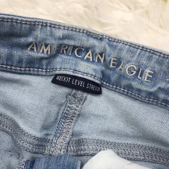 American Eagle Light Wash Jeggings - Picture 4 of 8